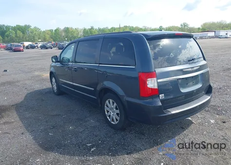 2014 Chrysler Town & Country Touring из США, поврежденный, VIN 2C4RC1BG0ER461081